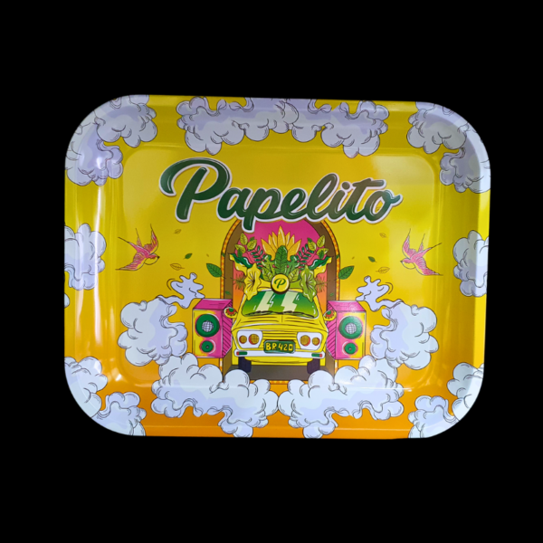 Papelito Bandeja Metal Grande