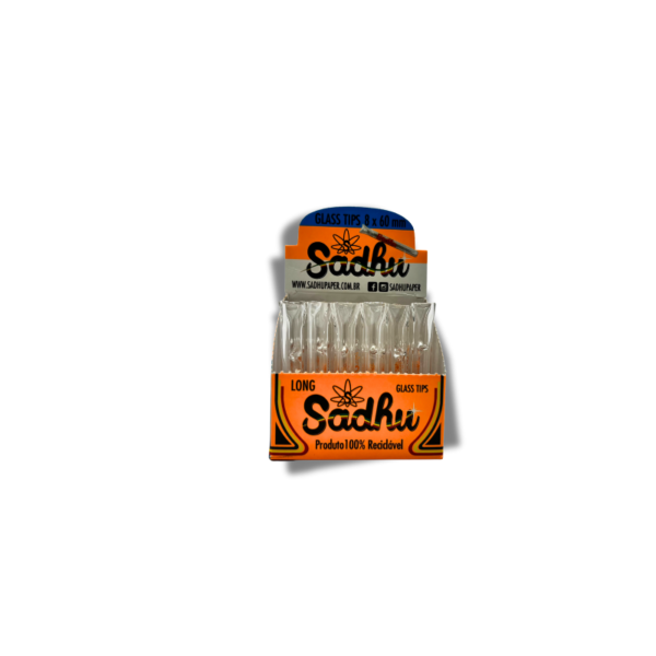 Piteira de Vidro Sadhu 8x60mm Longa