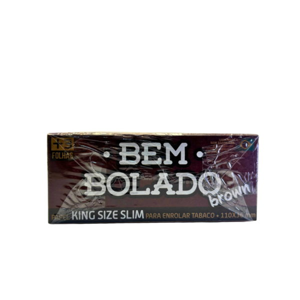 Seda Bem Bolado King Size Brown Slim - Image 3