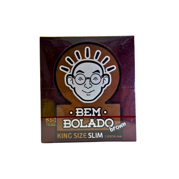 Seda Bem Bolado King Size Brown Slim - Image 2