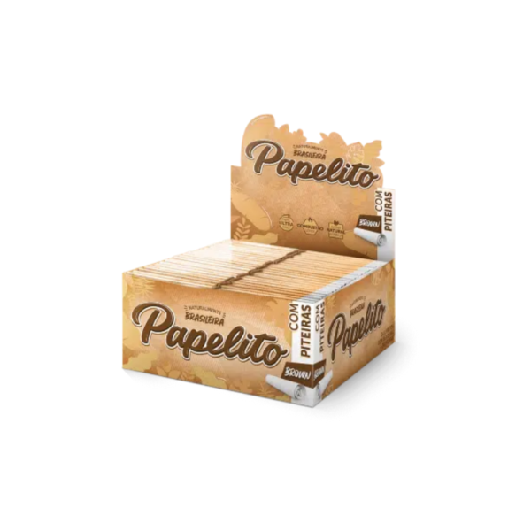 Seda Papelito Brown com Piteira