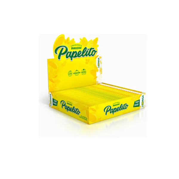 Seda Papelito Tradicional Longa 25 Unidades